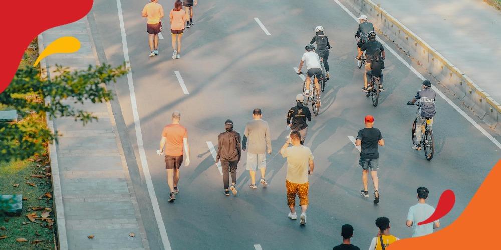 Hiburan hemat di Car Free Day